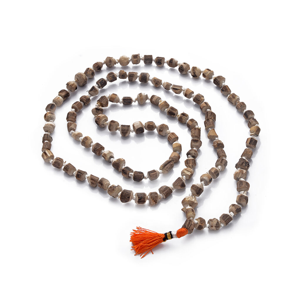 Tulsi mala beads 10-11 mm 5 strands (545 beads), Tulsi beads, Bulk outlets wooden beads, india hindu mala meditation prayer beads, Rosary beads men