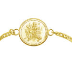 Durga Mata Gold Plated Rakhi