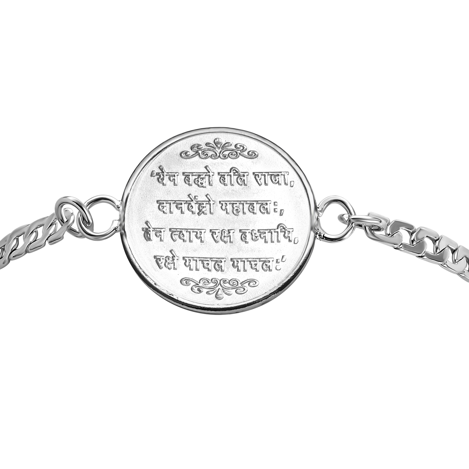 Indian Silver Hanuman Mace (Gada) Bracelet - Michael Backman Ltd