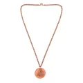 Pray Everyday Sai Baba Pendant, Pre-energize Copper Pendant for Ladies and Children